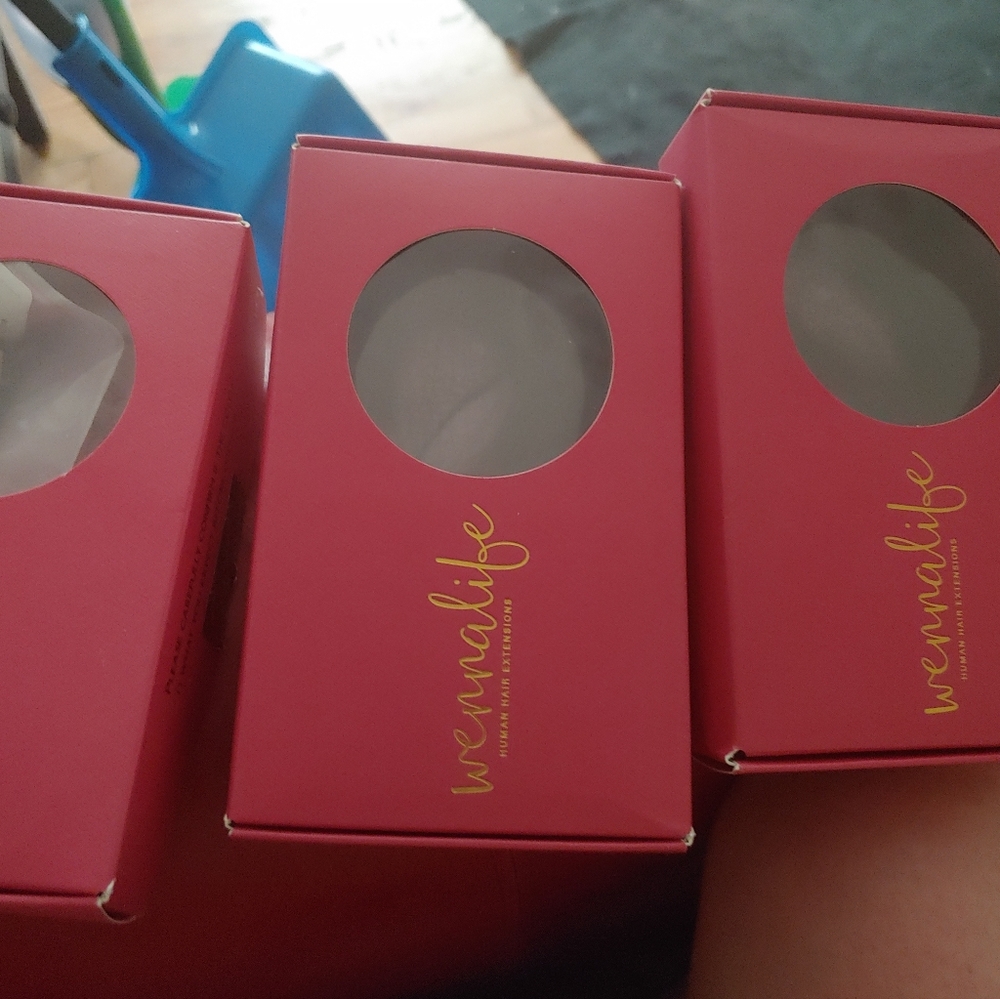 COPY - 14 in. Virgin Brown Hair Extentions from Wennalife